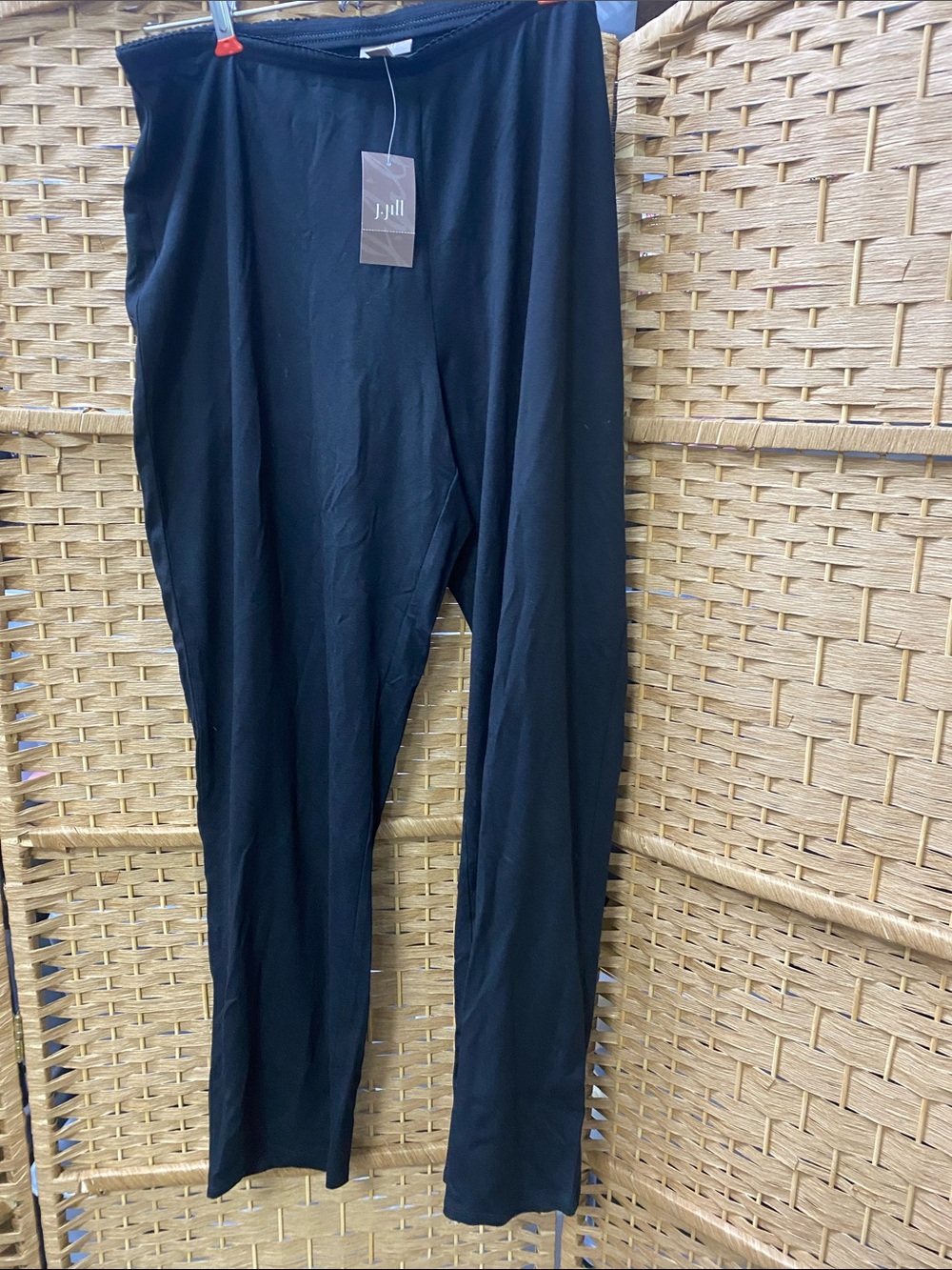 J. Jill Black Stretch Lounge Joggers